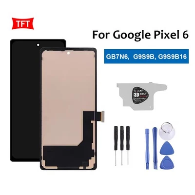 LCD Display Replacement For Google Pixel 6 TFT Screen Touch Digitizer Assembly - Image 1 of 4