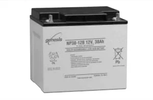EnerSys NP38-12 Battery 12V 38Ah Rechargeable Lead Acid Bolt Fastened - Picture 1 of 1