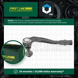 Tie / Track Rod End fits AUDI S8 4H 4.0 Left 12 to 18 Joint Firstline 4H0422817A - Picture 1 of 3