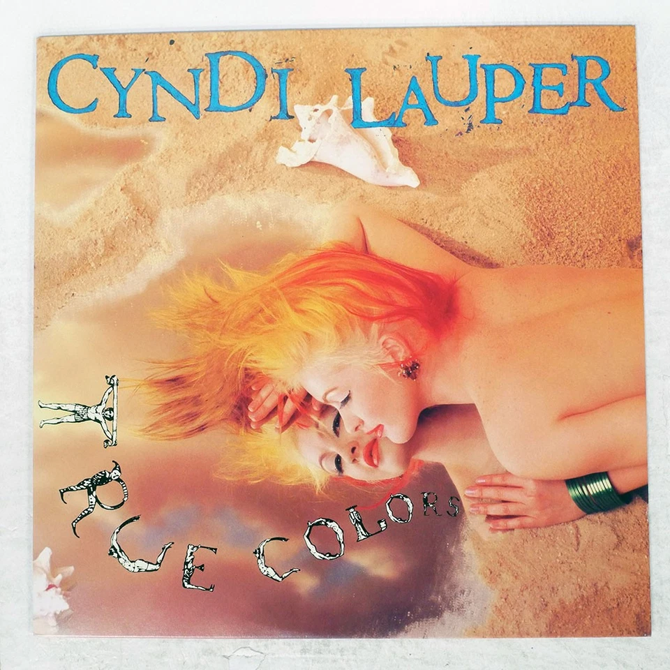 CYNDI LAUPER TRUE COLORS PORTRAIT 283P760 Japan VINYL LP Foto 1 de 1