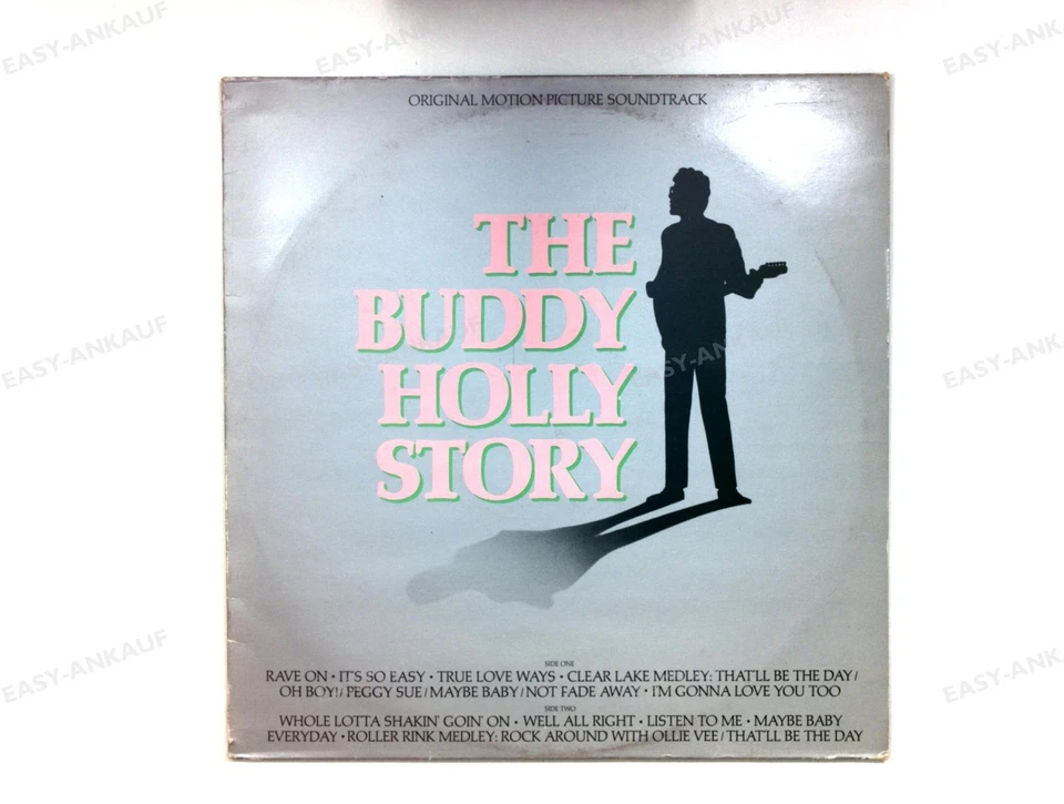 Gary Busey - The Buddy Holly Story (OST) NL LP 1978 .* - Image 1 of 1