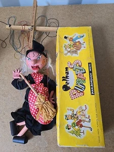 Pelham Puppet Original 1960s Wicked Witch with Box - Picture 1 of 11