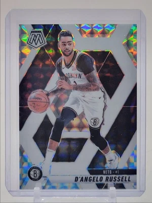 D'ANGELO RUSSELL 2024-25 MOSAIC WHITE CHOICE PRIZM NETS #179 01/35 Q3160 - Image 1 of 2
