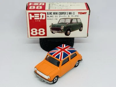Tomica Tomy 88-2-7 - F8 - BLMC Mini Cooper S - Made In Japan - Image 1 of 4