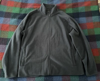 Chaqueta vintage básica para hombre azul con cremallera completa talla XL Foto 1 de 4