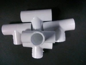 3/4" Zoll PVC Sched. 40 T-Shirts 90 Grad Menge 5 Sanitär Sprinkler Made in USA! - Bild 1 von 2