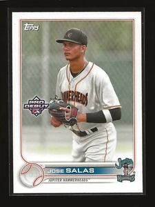 2022 Topps Pro Debut Base Card Jose Salas Jupiter Hammerheads Marlins (#PD-197) - Picture 1 of 2