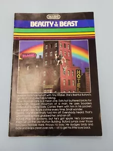 Beauty & the Beast (Intellivision, 1982) Manual Instructions Only (0595) - Picture 1 of 2