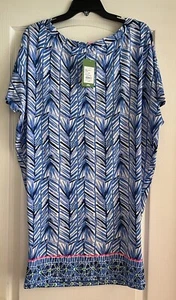 Lilly Pulitzer Lowe Dress Costa Verde Engineered Size Medium NWT $178 - Picture 1 of 8