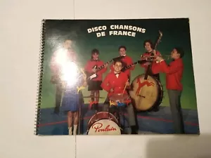 Livre Album d'Images Chocolat Poulain Disco Chansons De France 10 images - Bild 1 von 12