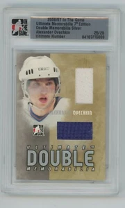 2006-07 ITG ULTIMATE - ALEX OVECHKIN / GAME USED JERSEY & SOCKS 25/25 - Picture 1 of 2
