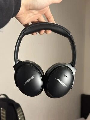Bose QuietComfort 45 Cuffie Over-Ear Wireless con Cancellazione Del Rumore Nero - Immagine 1 di 3