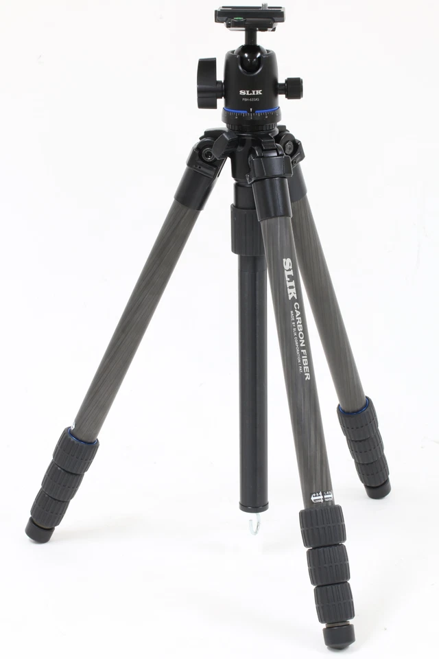 SLIK Pro CF-834BH6 Carbon Fibre Tripod with PBH-635AS Ball Head - Image 1 of 4