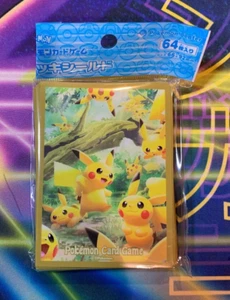 Pokemon Center Japan Card Sleeves - Forest Pikachu 64 Stück NEU US-Verkäufer  - Bild 1 von 2