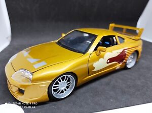 Jada toys Toyota supra 1995   1/24 Fast and furious n°99540