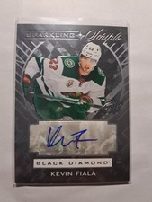 2021-22 Upper Deck Black Diamond  - KEVIN FIALA - Sparkling Scripts Auto