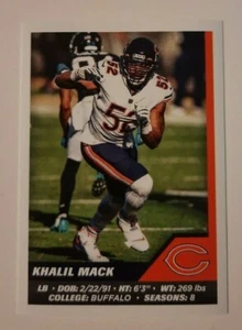 2021 Panini Sticker & Card Collection KHALIL MACK sticker #372 - Picture 1 of 1