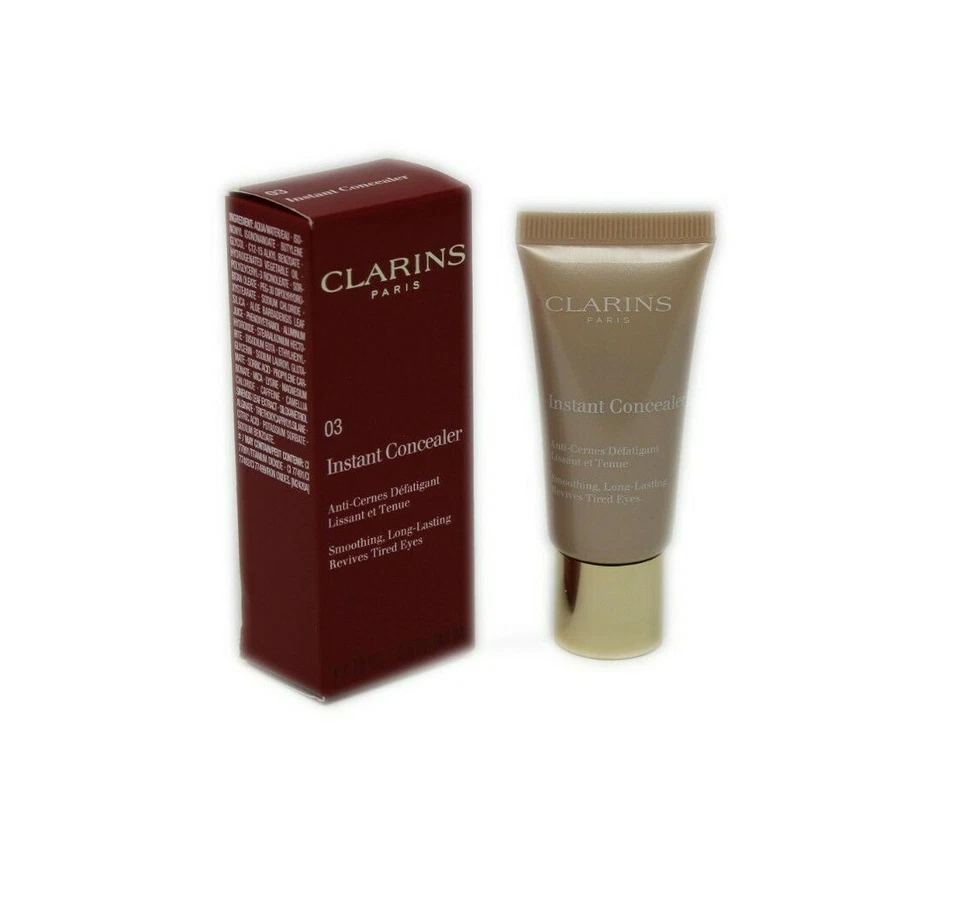 CLARINS INSTANT CONCEALER REVIVES TIRED EYES 15 ML/0.5 OZ. #03 - MEDIUM BEIGE - Image 1 of 1