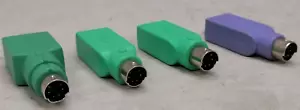 Lot Of 8 USB To PS/2 Adapters - Picture 1 of 6