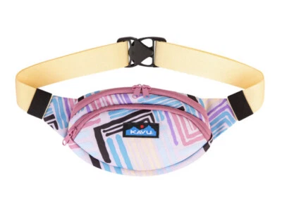 KAVU SPECTATOR Paquete de Cintura Bolso Cinturón Riñonera Bolsa Fiesta Pop Foto 1 de 4