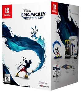 Disney Epic Mickey: Rebrushed Collector's Edition para Nintendo Switch 5k LE - Imagen 1 de 1
