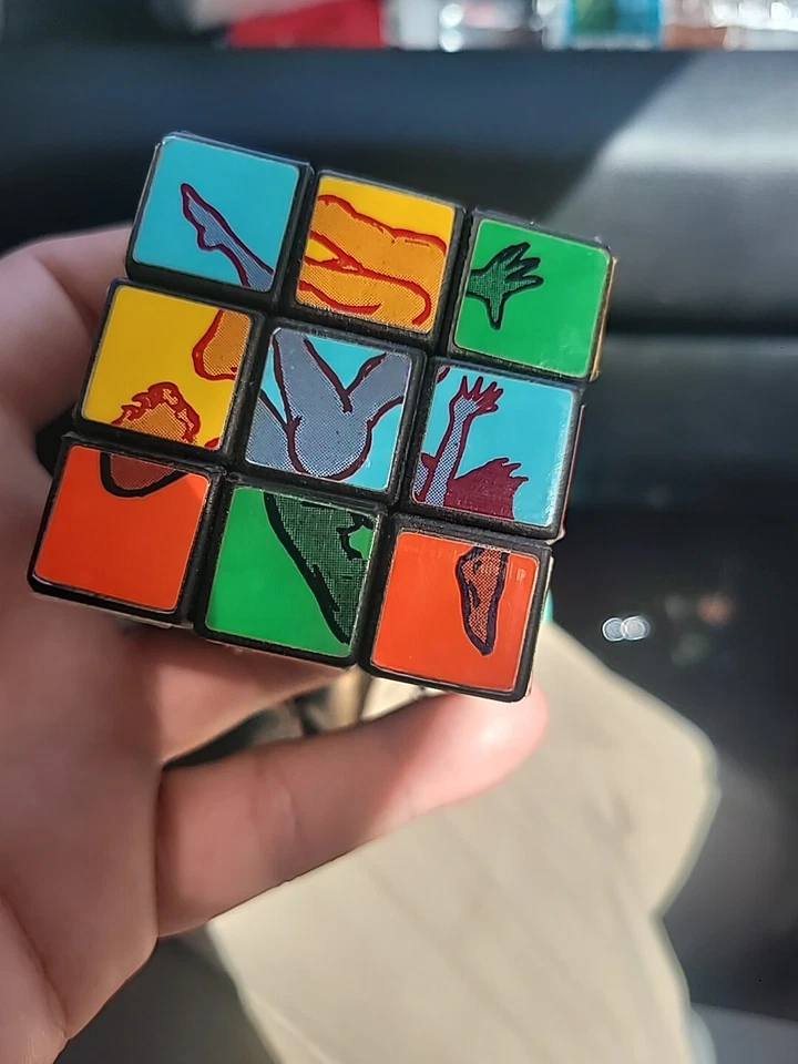Sex Position Rubik's Cube 3x3x3 Vintage Erotica from 1982  - Image 1 of 4