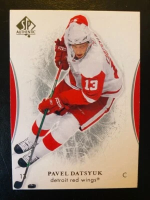 Pavel Datsyuk 2007-08 SP Authentic Hockey UD #97 Detroit Red Wings - Image 1 of 2