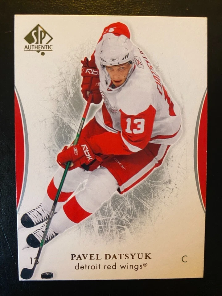 Pavel Datsyuk 2007-08 SP Authentic Hockey UD #97 Detroit Red Wings - Image 1 of 2