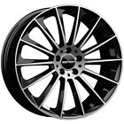 Jantes Roues Gmp Stellar Pour Volkswagen Caddy N1 7.5X17 5X112 Black Diamon P6e