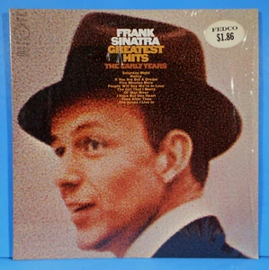 FRANK SINATRA GREATEST HITS THE EARLY YEARS SHRINK GREAT CONITION! VG++/VG++!!B - Picture 1 of 5