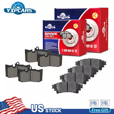 Pastilhas de freio a disco dianteiras e traseiras de cerâmica para Lexus Gs300 Gs350 Is200t Rc300 Rc350 - Imagem 1 de 4