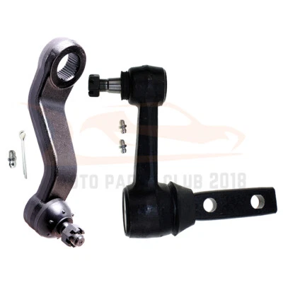 Front Pitman Arm Idler Arm Kit Fit Fits 1995 96 97 98 99 Dodge Ram 2500 3500 - Imagem 1 de 4