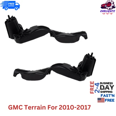 Fits GMC Terrain Bumper Brackets For 2010-2017 Front Left and Right Side Set 2pc Foto 1 de 4