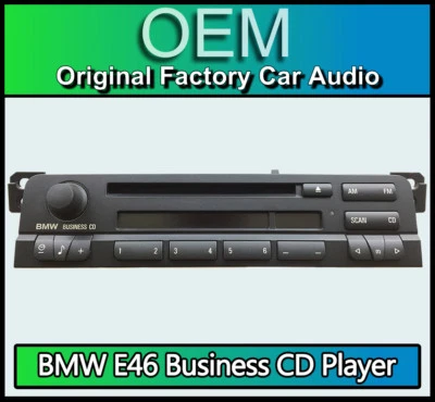 BMW CD player radio stereo BMW 3 Series E46 Business headunit - Image 1 of 3
