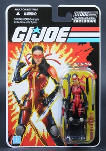 2013 GI Joe Collector Club FSS 1.0 Ninja Kim Arashikage Jinx MOC sigillato - Foto 1 di 4