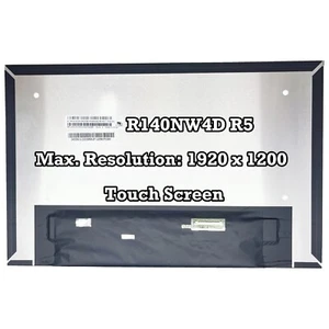 R140NW4D R5 14.0" Laptop Touch LCD Screen Replacement Display Matrix 1920×1200 - Picture 1 of 2