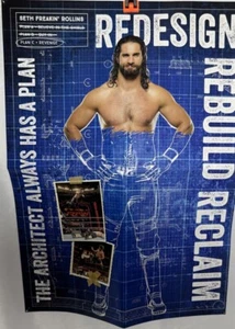 WWE Magazin Seth Rollins und Kurt Angle Reverse Poster 15x20 - Bild 1 von 2