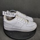 Nike Air Force 1 Low Le Shoes Youth Sz 7 White Sneakers
