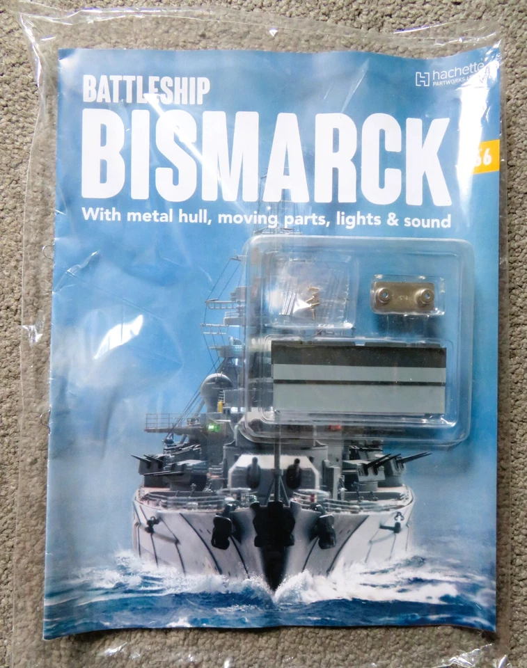 HACHETTE Build the BISMARCK issue 66 Model plus magazine Foto 1 de 1