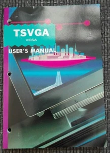 TSVGA Grafikkarte Benutzerhandbuch in englisch Gebrauchsanleitung, vintage - Bild 1 von 2