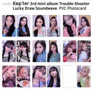 Kep1er 3. Mini Album Troubleshooter Lucky Draw PVC Fotokarte Soundwave KPOP - Bild 1 von 46