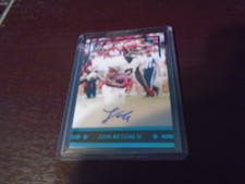 2021 Leaf Memories John Metchie III 1991 base Spectrum Platinum Rookie Auto /50