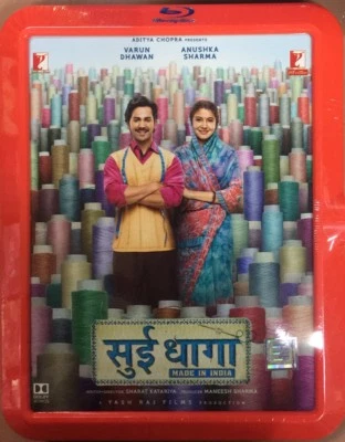 SUI DHAAGA MADE IN INDIA BLU-RAY - VARUN DHAWAN, ANUSHKA SHARMA - BOLLYWOOD - Image 1 of 2