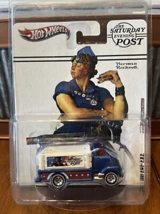 HOT WHEELS NORMAN ROCKWELL SATURDAY EVENING POST 1951 GMC C.O.E. REAL RIDERS - Picture 1 of 9