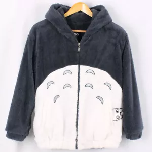 Anime My Neighbor Totoro Hoodie Coat Cosplay Costume Sweater Totoro Jacket Cute - Picture 1 of 6