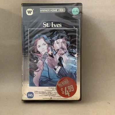 St. Ives RARE Warner Clamshell 1976 VHS Charles Bronson Jacqueline Bisset cops Z - Image 1 of 4