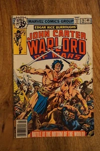 John Carter Warlord of Mars #20 | Battle at the Bottom of the World. Marvel 1979 - Picture 1 of 9