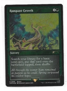 MTG magic cards 1x Rampant Growth - Foil promo Tales of Middle Earth Unique & Mi - Picture 1 of 1