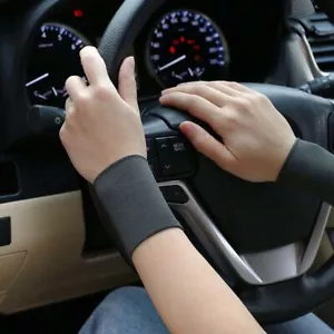 Summer IceSilk Sport Protect Wristband Thin Sport Breathable Elastic Wrist Cover - Picture 1 of 20