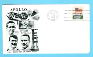 Apollo 7 Launch (10/11/1968) Orbit cachet - Schirra; Cunningham and Eisele - Picture 1 of 1